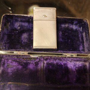 Antique Gillette Pocket Edition Case + Silver Blade Bank – Early 1908–1910